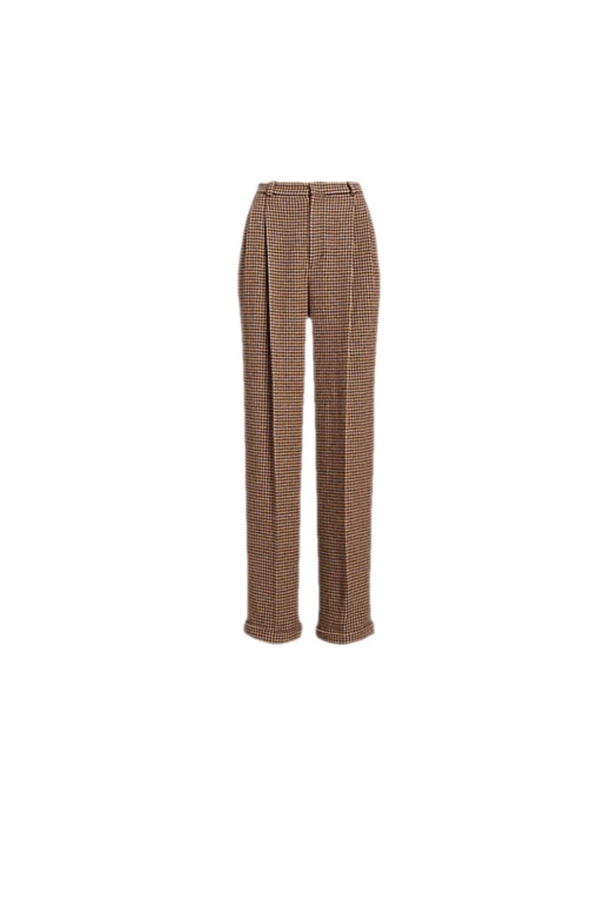 Ralph Lauren Collection | Brown Wool Tailored Trousers - Size 6 (Resale)