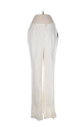 LAUREN Ralph Lauren | Ivory High-Rise Straight Leg Trousers - Size 10 (Resale)