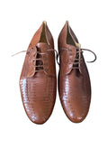 Ralph Lauren | Italian Woven Leather Lace-Up Shoes - Size 9 (Vintage)